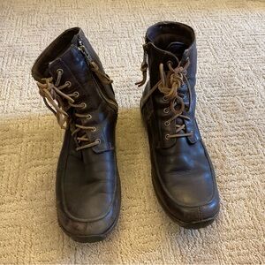 👢🤎 Timberland Women’s 7.5 Dark Brown Mid-Calf Leather Boots Gorpcore